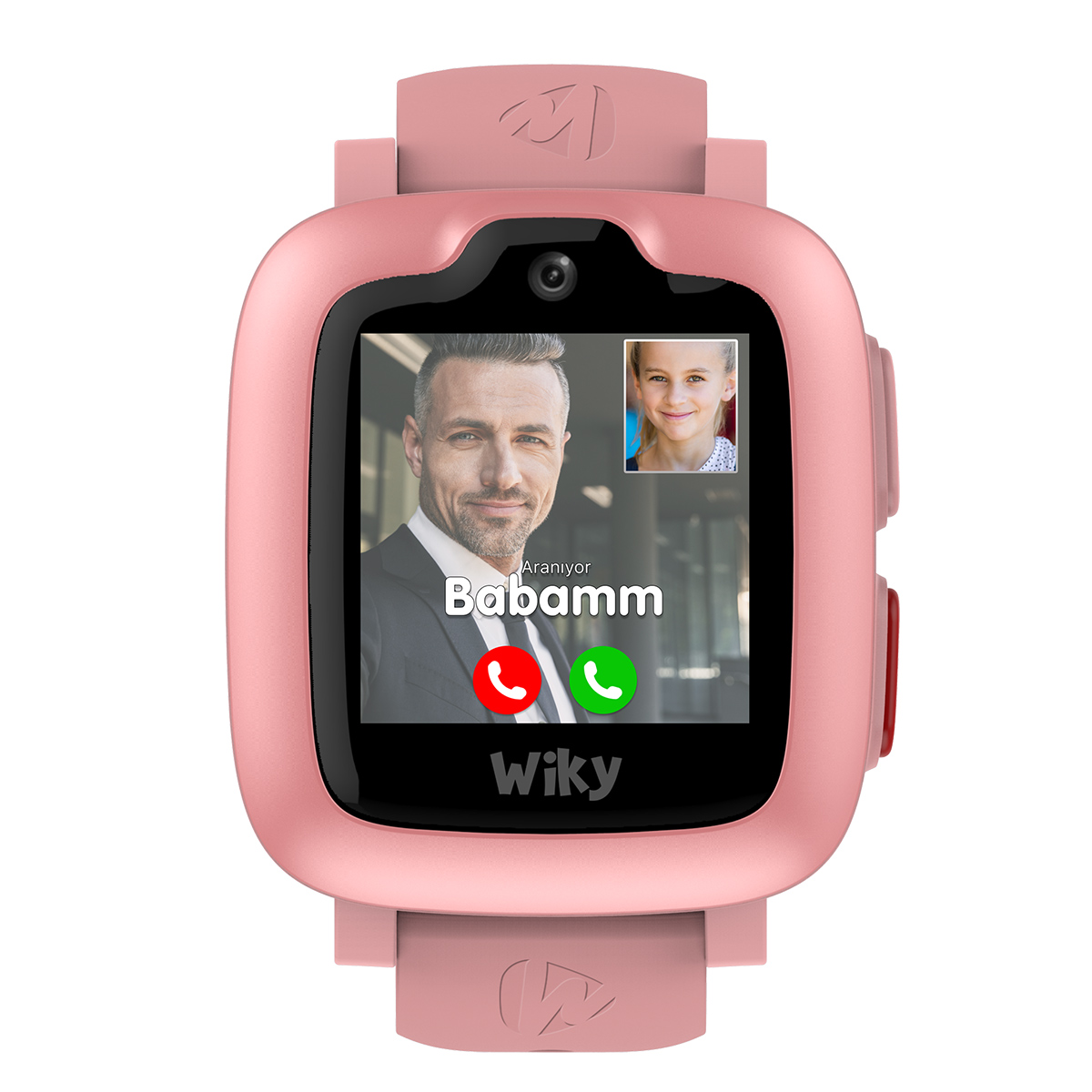 Wiky Watch Pembe Ak Ll Ocuk Saati Wiky Watch